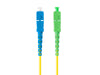 EAN 5901969430707 - Lanberg FO-SASU-SS21-0030-YE Cable de fibra óptica e InfiniBand 3 m SC Amarillo imagen 1