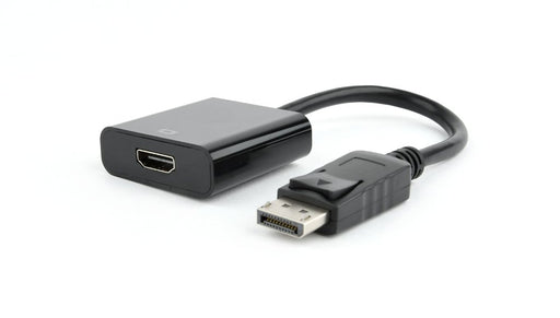 EAN 8716309100014 - Gembird AB-DPM-HDMIF-002 adaptador de cable de vídeo 0,1 m DisplayPort HDMI Negro imagen 1