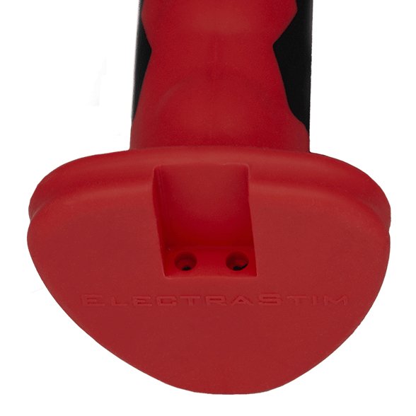 EAN 0609224031960 - ElectraStim Silicone Fusion Komodo Electro Dildo Consolador clásico Sexo anal, Sexo vaginal Negro, Rojo S imagen 5