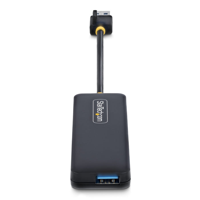 EAN 0065030912143 - StarTech.com H5A4A-USB-HUB hub de interfaz USB 3.2 Gen 1 (3.1 Gen 1) Type-A 5000 Mbit/s Negro imagen 4