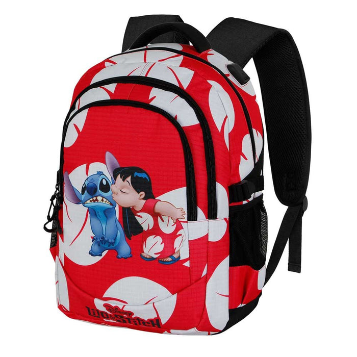 EAN 8445118065756 - Karactermania Lilo and Stitch Kiss mochila Mochila informal Multicolor, Rojo imagen 1