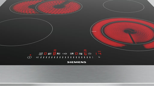 EAN 4242003762127 - Siemens ET601FNP1E hobs Negro, Acero inoxidable Integrado Cerámico 4 zona(s) imagen 2