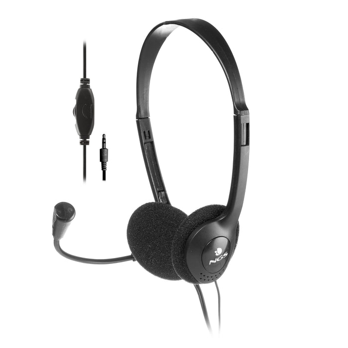 EAN 8435430618686 - NGS MS 103 PRO Auriculares Alámbrico Diadema Llamadas/Música Negro imagen 1
