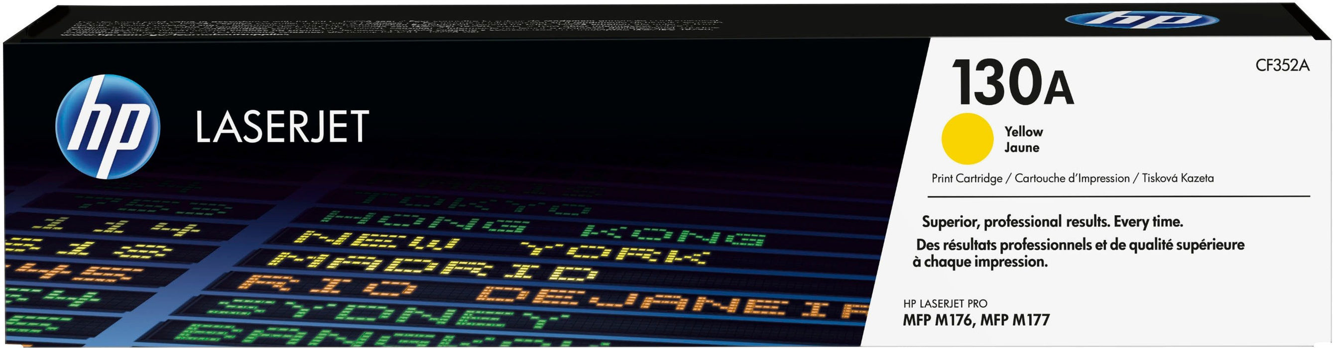 EAN 0886112939304 - HP 130A Yellow Original LaserJet Toner Cartridge cartucho de tóner 1 pieza(s) imagen 1