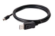 EAN 8719214470630 - CLUB3D MINI DISPLAY PORT 1.4 MALE TO DISPLAYPORT 1.4 MALE CABLE 2METER 2 m Negro imagen 4