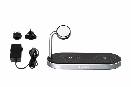 EAN 0023942495574 - Verbatim WCS-03 Universal Negro USB Cargador inalámbrico Carga rápida Interior imagen 2