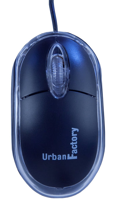 EAN 3760170841649 - Urban Factory BDM02UF ratón Ambidextro USB tipo A Óptico 800 DPI imagen 1