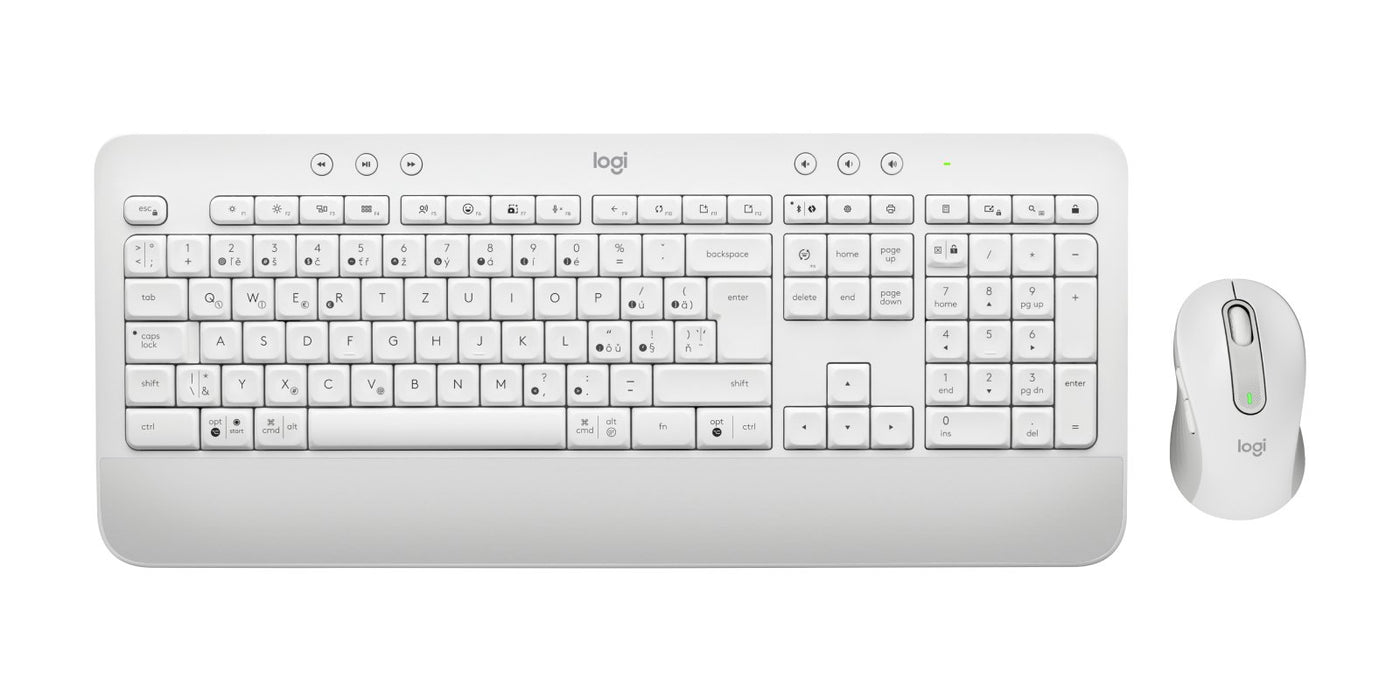EAN 5099206105447 - Logitech 920-011034 teclado Ratón incluido Oficina Bluetooth QWERTZ Checa Blanco imagen 1