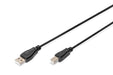 EAN 4016032284789 - Digitus AK-300102-018-S cable USB 1,8 m USB A USB B Negro imagen 1