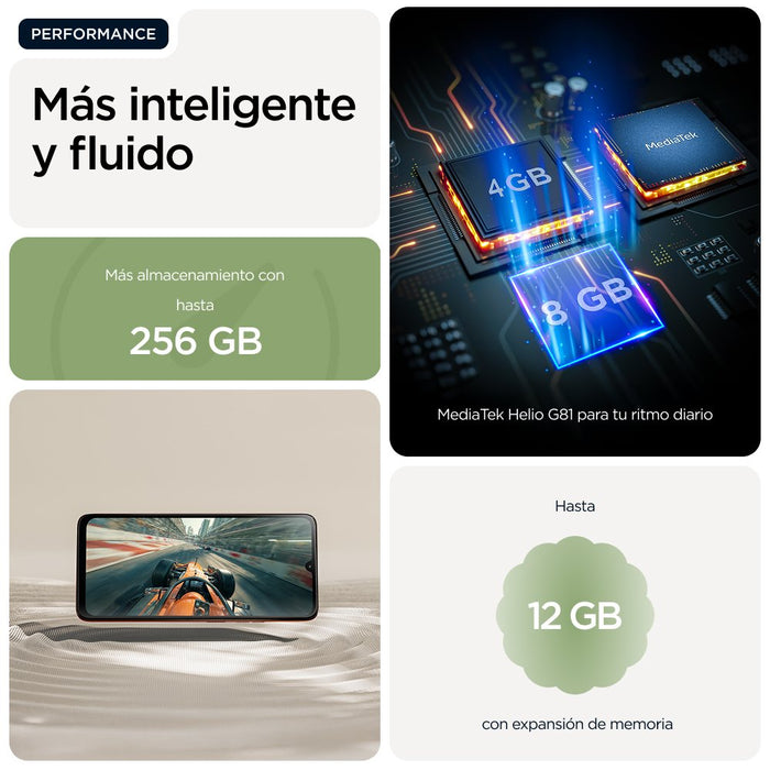 EAN 840493601700 - Motorola moto g06 17,5 cm (6.88") SIM doble Android 15 4G USB Tipo C 4 GB 256 GB 5200 mAh Verde imagen 14