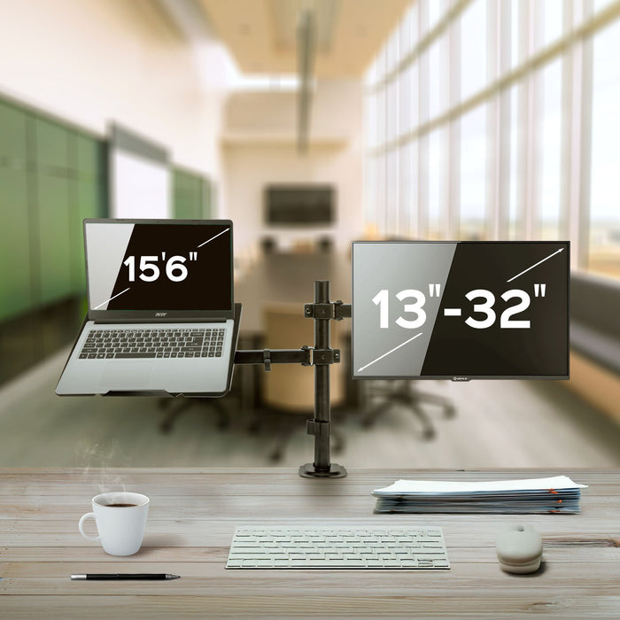 EAN 8436617920783 - UNYKAch UK710202 soporte para ordenador portátil Soporte de mesa con estante para ordenador portátil y br imagen 2