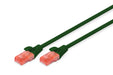 EAN 4016032388067 - Digitus DK-1617-100/G cable de red Verde 10 m Cat6 U/UTP (UTP) imagen 1
