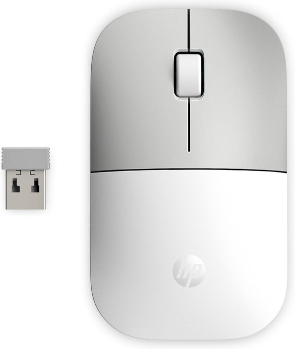 EAN 0195122055165 - HP Z3700 Ceramic White Wireless Mouse ratón Oficina Ambidextro RF inalámbrico Óptico 1200 DPI imagen 1