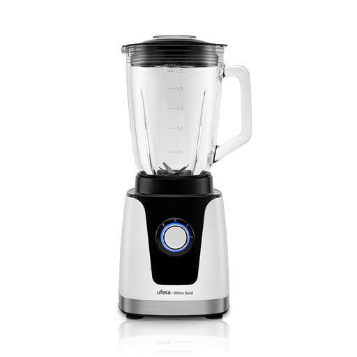 EAN 8422160057618 - Ufesa 70205761 licuadora 1,5 L Batidora de vaso 1500 W Negro, Blanco imagen 1