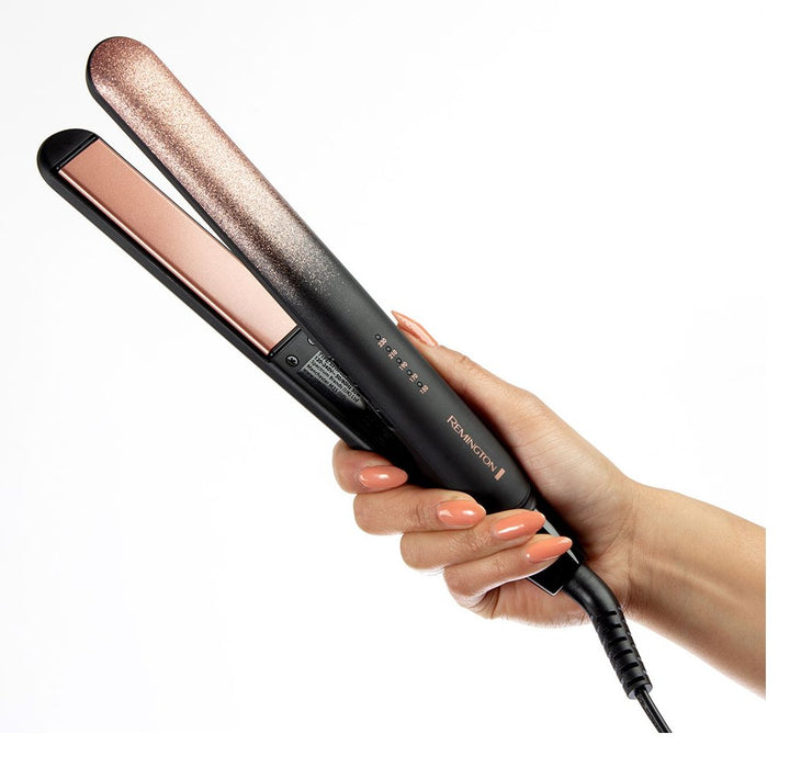 EAN 5038061152357 - Remington S5305 Utensilio de peinado Cepillo alisador Caliente Beige imagen 2