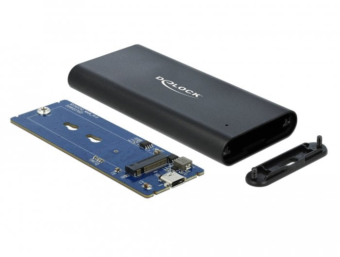 EAN 4043619426140 - DeLOCK 42614 caja para disco duro externo Caja externa para unidad de estado sólido (SSD) Negro imagen 3