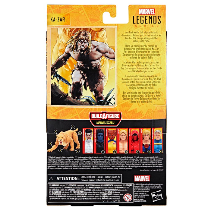 EAN 5010996222435 - Marvel Legends Series Ka-Zar imagen 7