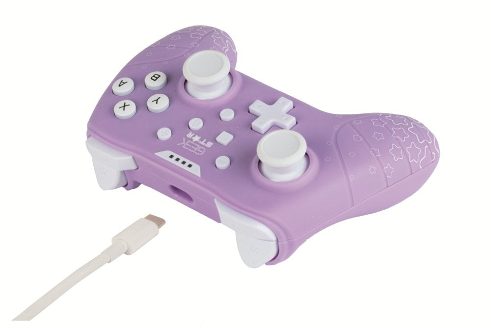 EAN 3328170285599 - Konix 61881114934 mando y volante Púrpura USB Gamepad Nintendo Switch, Nintendo Switch OLED imagen 4