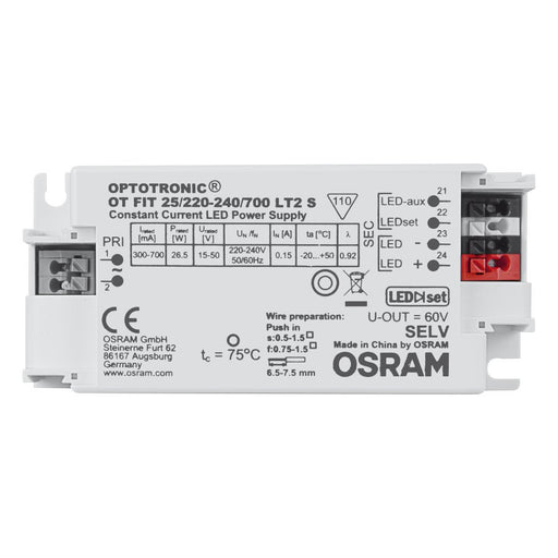 EAN 4052899957008 - Osram OT FIT 25/220…240/700 LT2 S imagen 2