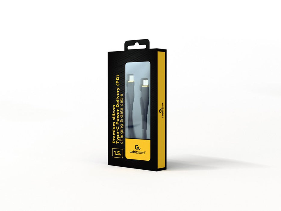 EAN 8716309132053 - Gembird GMB Audio CC-USB2S-CMCM-1.5M-BK cable USB USB 2.0 1,5 m USB C Negro imagen 2