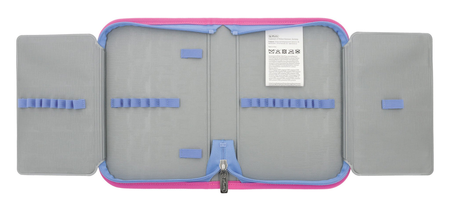 EAN 4008110370866 - Herlitz Loop Plus Butterfly Paradise juego de mochila escolar Chica Poliéster Lila, Rosa imagen 4