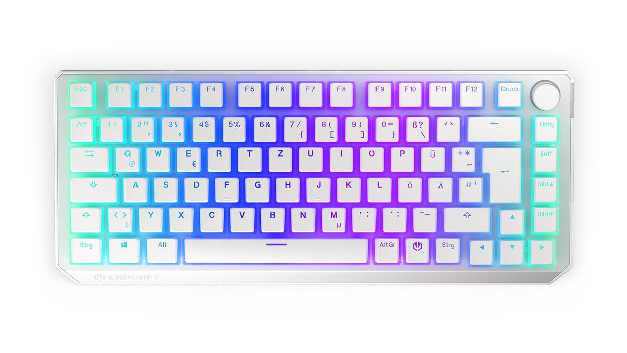 EAN 5903018666860 - ENDORFY Thock 75% teclado Juego RF inalámbrica + USB QWERTZ Alemán Blanco imagen 12