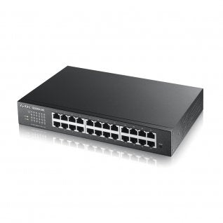 EAN 0760559121020 - Zyxel GS1900-24E switch Gestionado Gigabit Ethernet (10/100/1000) Negro imagen 1