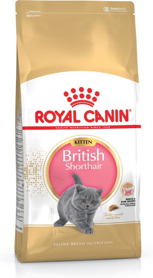 EAN 3182550816533 - Royal Canin British Shorthair Kitten alimento seco para gatos 2 kg Gatito Aves, Arroz, Vegetal imagen 1