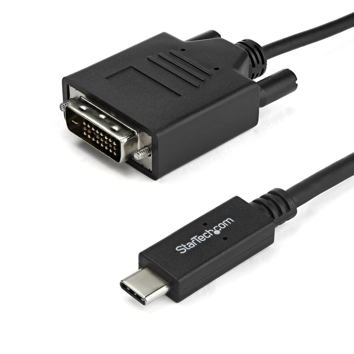 EAN 0065030865111 - StarTech.com CDP2DVIMM2MB adaptador de cable de vídeo USB Tipo C DVI-D imagen 1