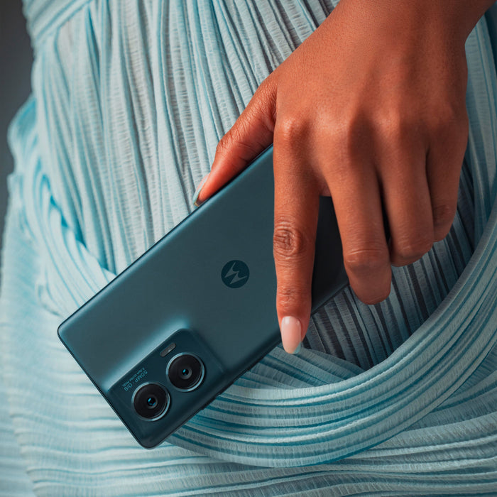 EAN 0840023271106 - Motorola edge 50 Fusion 17 cm (6.7") SIM doble Android 14 5G USB Tipo C 8 GB 256 GB 5000 mAh Azul imagen 12