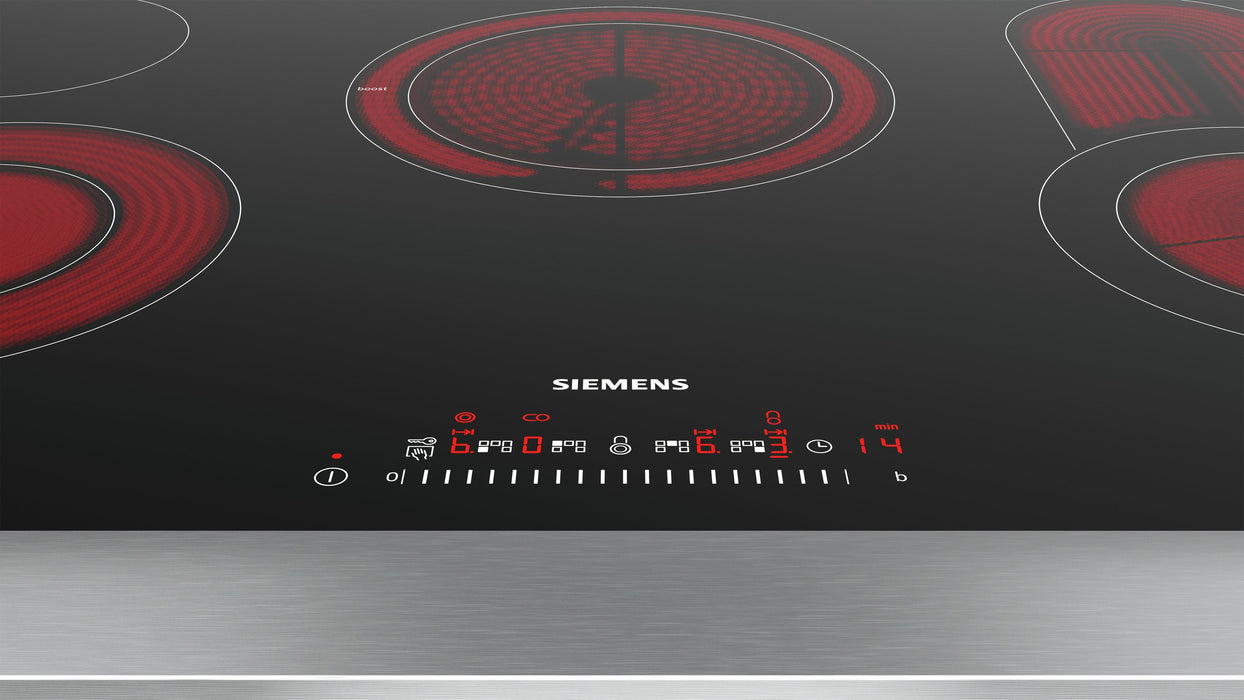 EAN 4242003766477 - Siemens ET801FCP1D hobs Negro, Acero inoxidable Integrado Cerámico 5 zona(s) imagen 3