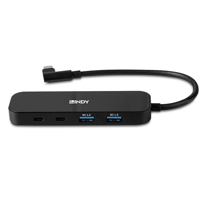 EAN 4002888433341 - Lindy 43334 hub de interfaz USB 3.2 Gen 2 (3.1 Gen 2) Type-C 10000 Mbit/s Negro imagen 3