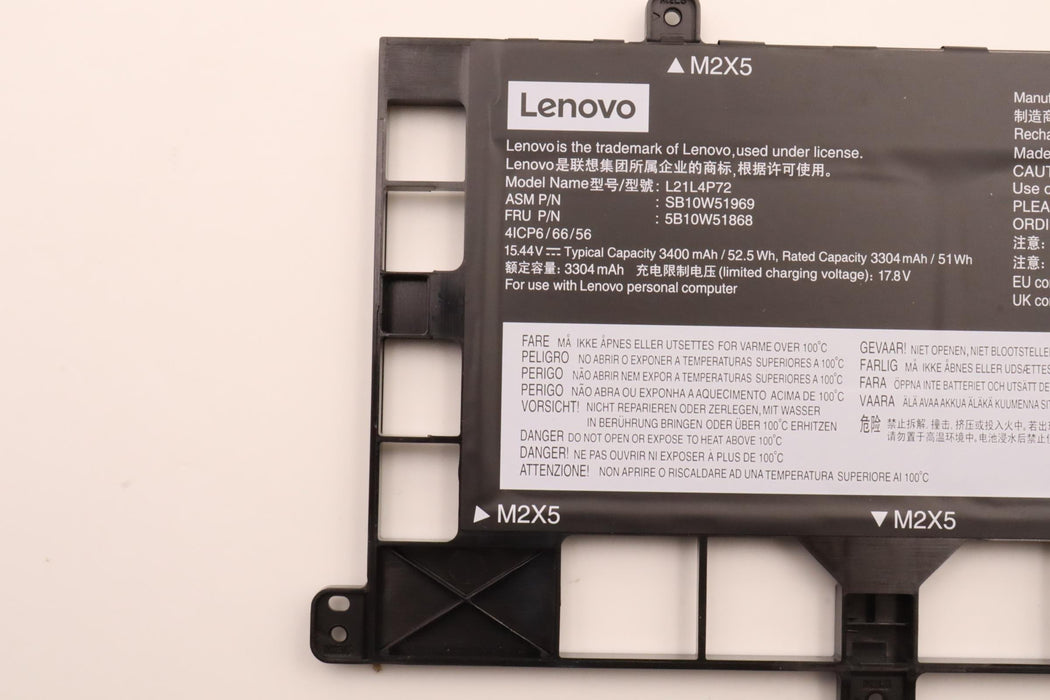 EAN 5715063284612 - Lenovo 5B10W51868 refacción para laptop Batería imagen 4