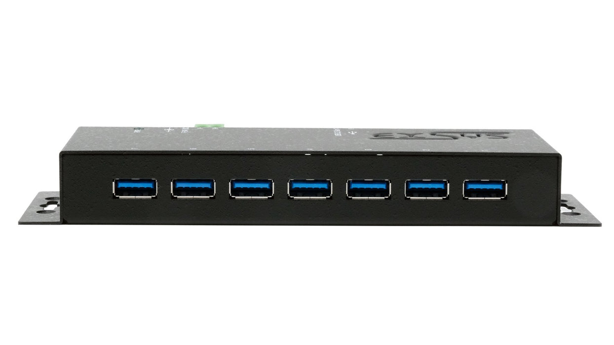 EAN 4718359118821 - EXSYS EX-1188HMS-3 hub de interfaz USB 3.2 Gen 1 (3.1 Gen 1) Type-B 5000 Mbit/s Negro imagen 3