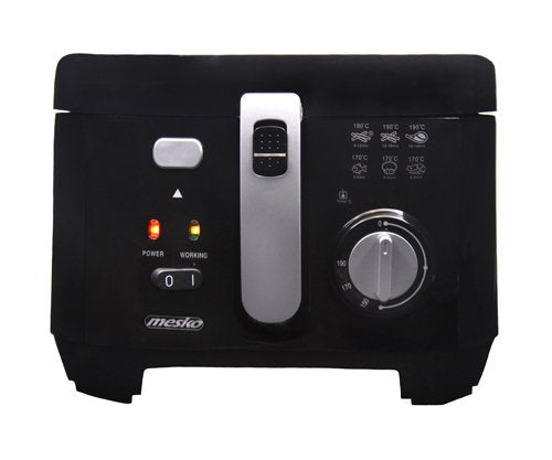 EAN 5908256836983 - Mesko Home MS 4908 freidora Sencillo 2,5 L Independiente 1800 W Negro, Gris imagen 2