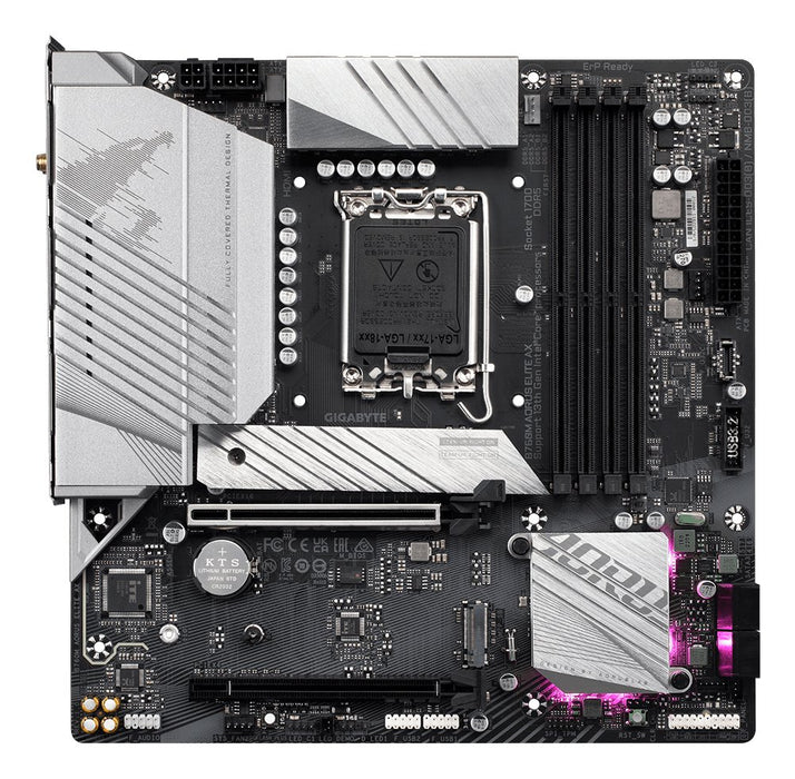 EAN 4719331851309 - GIGABYTE B760M AORUS ELITE AX placa base Intel B760 Express LGA 1700 micro ATX imagen 3