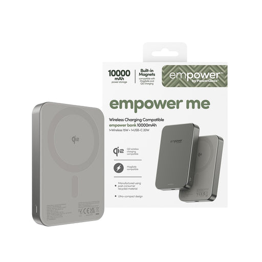 EAN 5715685028380 - PanzerGlass empower by ® empower Bank | 10000mAh | Titanium Protector de pantalla Apple 1 pieza(s) imagen 2