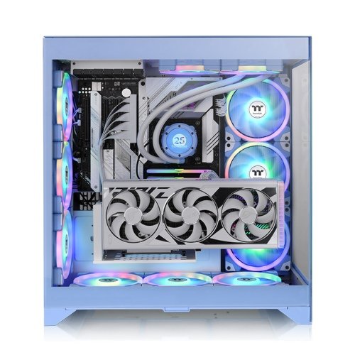 EAN 4711475641655 - Thermaltake CTE E600 MX Midi Tower Azul imagen 2