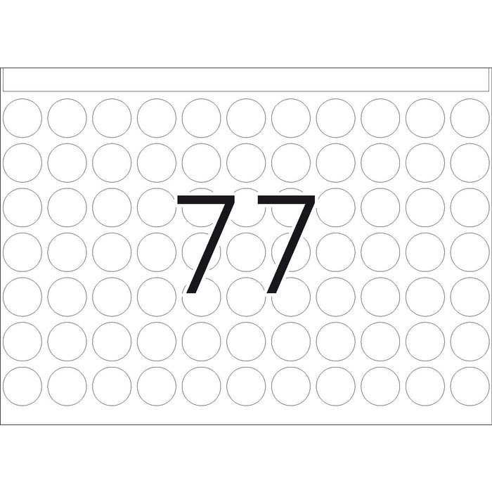 EAN 4008705027236 - HERMA 2723 etiqueta autoadhesiva Círculo Azul 10000 pieza(s) imagen 2