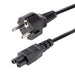 EAN 0065030894340 - StarTech.com 753E-3M-POWER-LEAD cable de transmisión Negro CEE7/7 C5 acoplador imagen 1