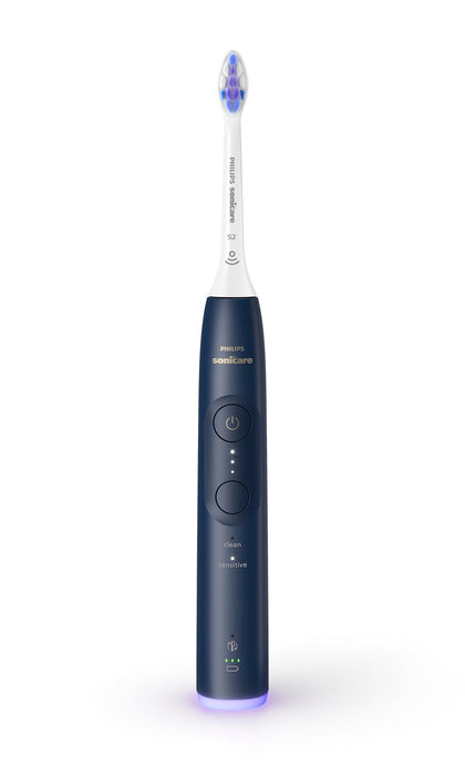 EAN 8720689021760 - Philips HX7403/01 cepillo eléctrico para dientes Adulto Cepillo dental sónico Azul oscuro imagen 2