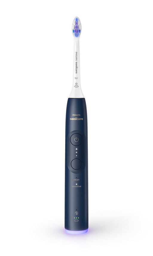 EAN 8720689021760 - Philips HX7403/01 cepillo eléctrico para dientes Adulto Cepillo dental sónico Azul oscuro imagen 2