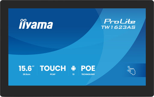 EAN 4948570126934 - iiyama TW1623AS-B3P pantalla de señalización Panel plano interactivo 39,6 cm (15.6") LED Wifi 450 cd / m² imagen 2