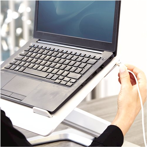 EAN 0043859751471 - Fellowes 8064401 soporte para ordenador portátil Blanco 48,3 cm (19") imagen 5