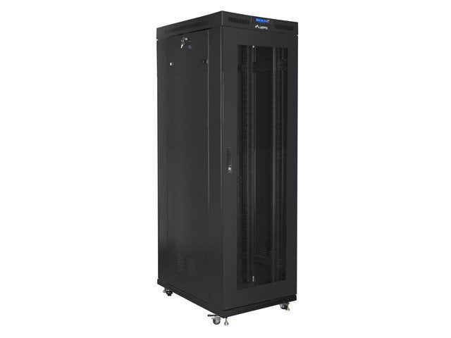 EAN 5901969433852 - Lanberg FF01-8027-23BL armario rack 27U Rack o bastidor independiente Negro imagen 3