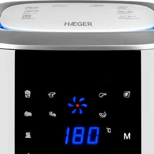 EAN 5608475017513 - Haeger AF-D22.001A freidora Sencillo 2,2 L 1000 W Freidora de aire caliente Blanco imagen 5