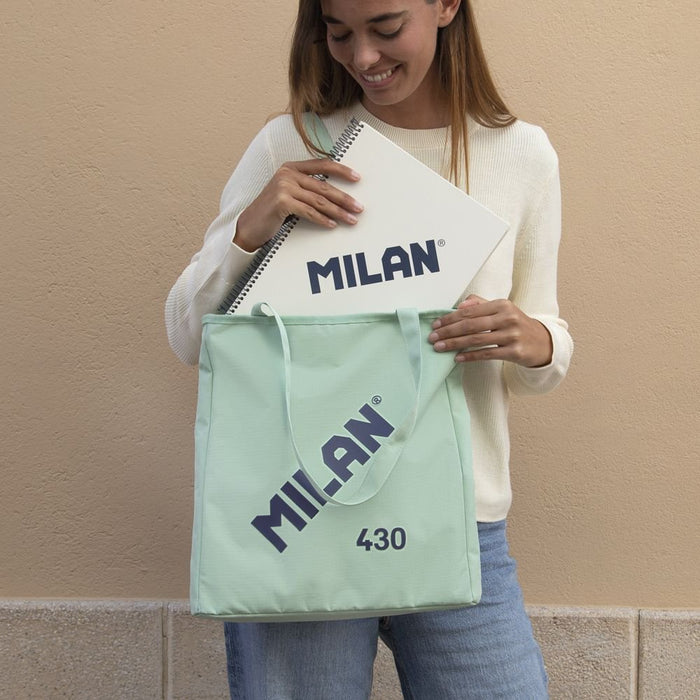 EAN 8411574109112 - Milan 62102SNCGR bolsa de compras Verde Bolso grande imagen 5