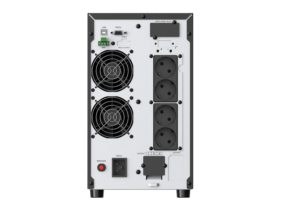 EAN 4015867238196 - Conceptronic ZEUS52ES3K sistema de alimentación ininterrumpida (UPS) Doble conversión (en línea) 3 kVA 27 imagen 3