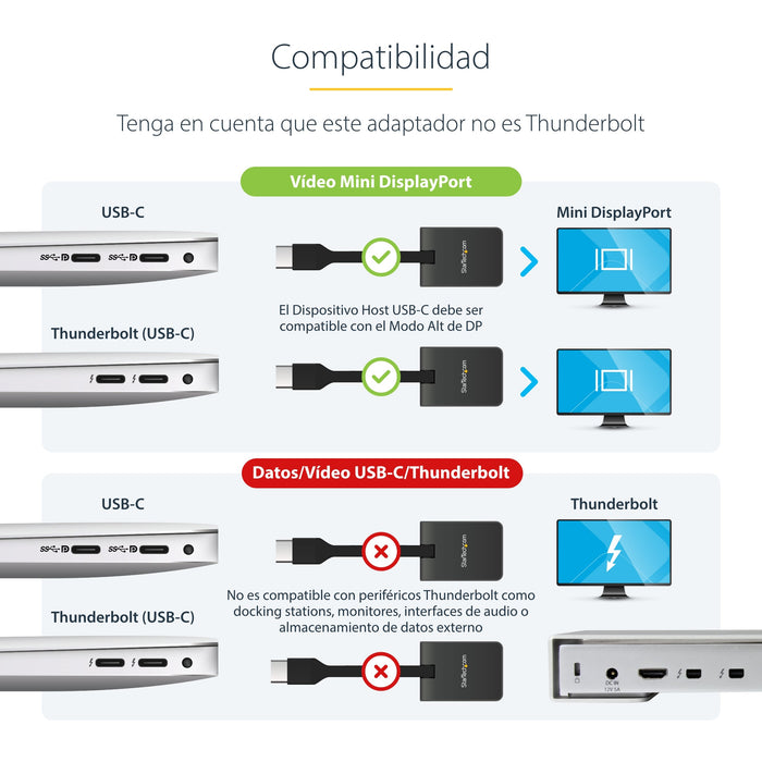 EAN 0065030884495 - StarTech.com CDP2MDPFC Adaptador gráfico USB 7680 x 4320 Pixeles Negro imagen 11