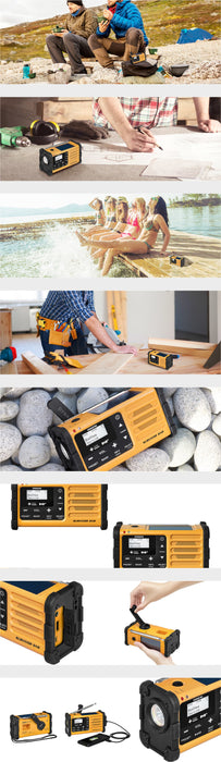 EAN 4711317993942 - Sangean MMR-88 DAB radio Portátil Digital Negro, Amarillo imagen 3